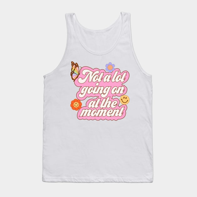 Not a lot going on at the moment - retro Tank Top by Deardarling